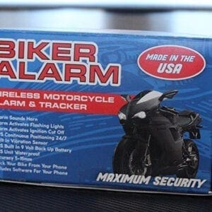 Biker Alarm wireless motorcycle alarm and tracker